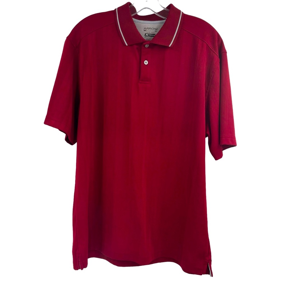 Arrow Traveler Short Sleeve Collared Polo Shirt Size Large